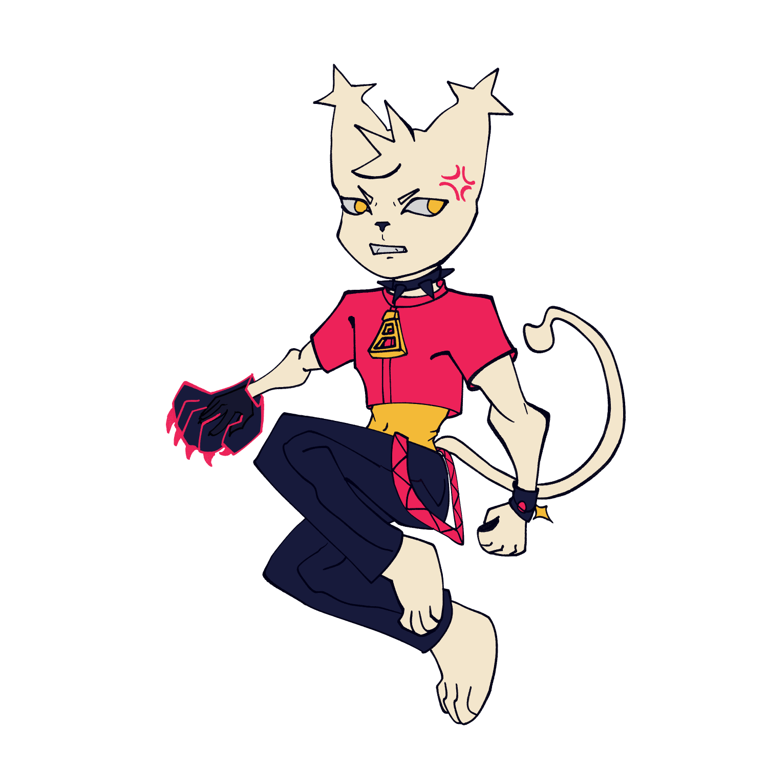 StarCats Keychain | Punk